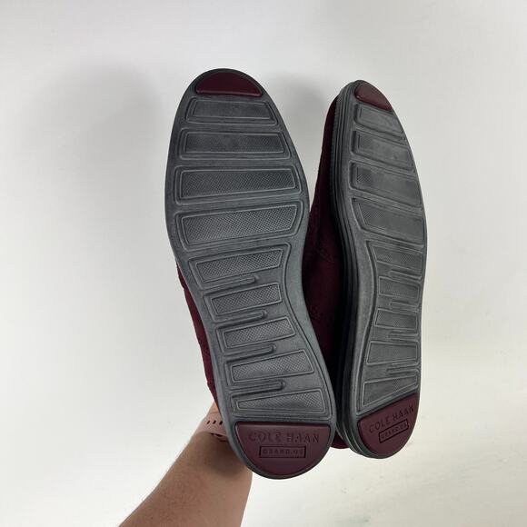 Cole Haan Original Grand Wingtip Oxfords Men's 11.5 Port Royale Dress Shoes - Picture 8 of 10